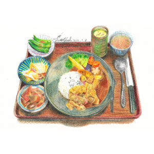 Read more about the article 唐揚雞咖哩定食｜Japanese fried chicken curry set meal