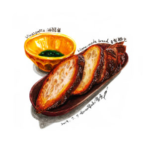 Read more about the article 麵包與油醋醬｜Bread and vinaigrette