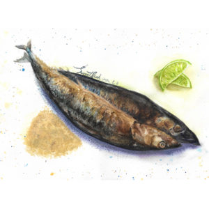 Read more about the article 鐵板燒秋刀魚｜Grilled sanma