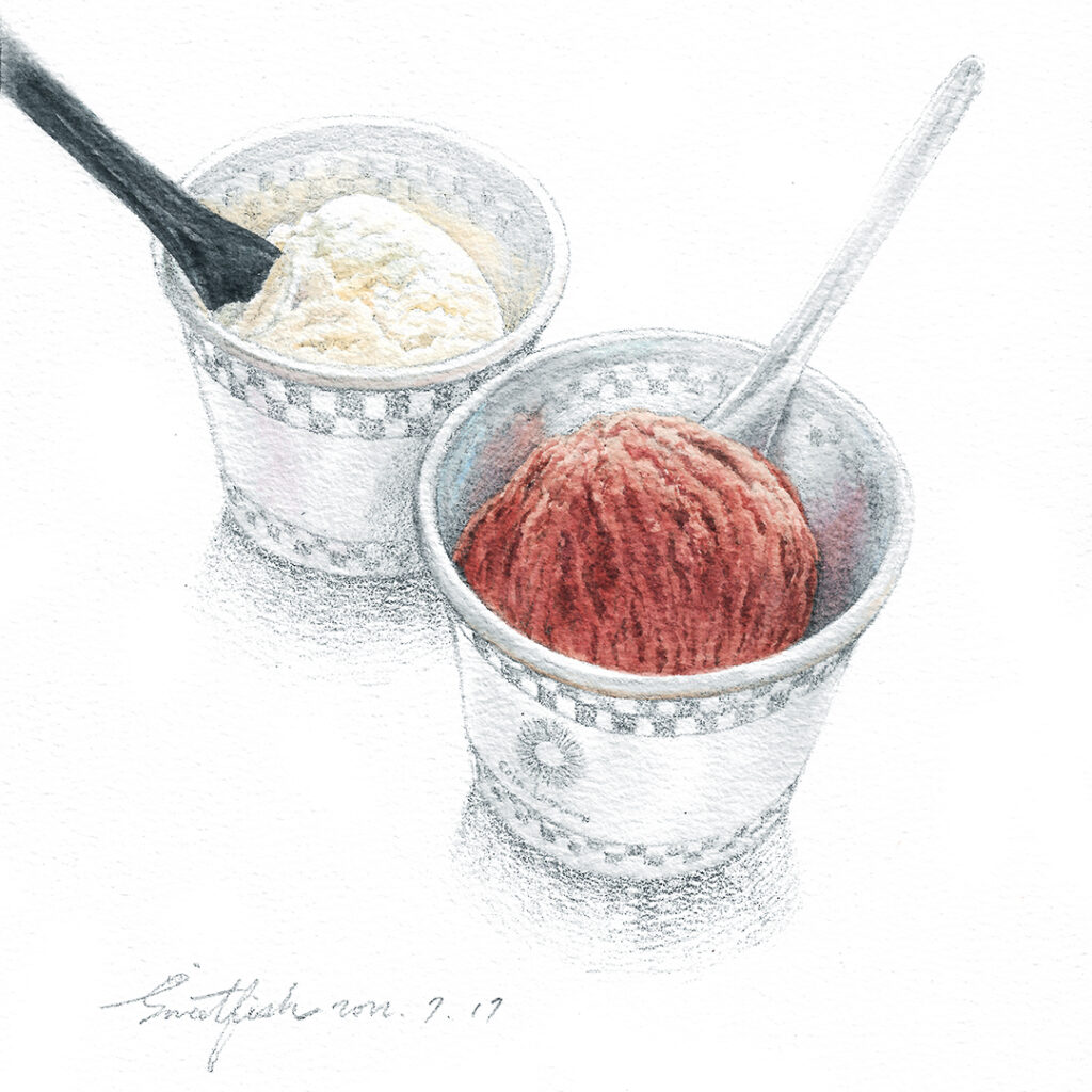 ice-cream-watercolor-pencil-sketch-food-illustration-by-sweetfish-food-art